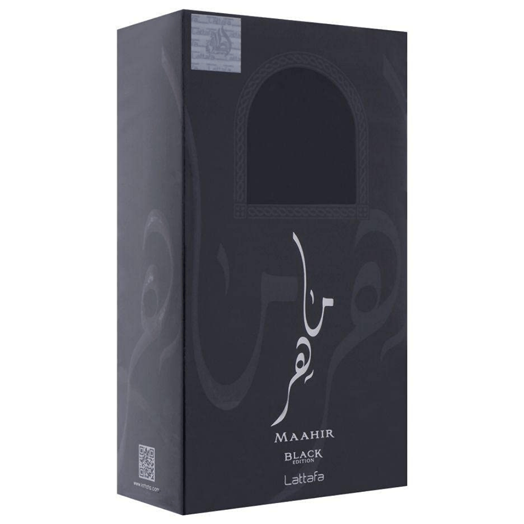 Maahir Black Edition EDP - 100ml By Lattafa for Men and Women Maahir Black Edition EDP - 100ml By Lattafa for Men and Women