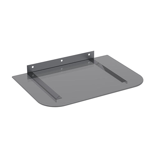 SkillTech Small DVD / Receiver Tempered Glass Wall Mount - SH 04D (30x20cm) SkillTech Small DVD / Receiver Tempered Glass Wall Mount - SH 04D (30x20cm)