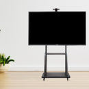 Skill Tech Economy Heavy-Duty Steel Tv Trolley Stand with Shelf - SH 75B FS (For Most 32" ~ 75") - Tuzzut.com Qatar Online Shopping