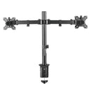 Single Pole Dual-Monitor Steel Articulating Monitor Arm - SH 024N (Fits Most 13" ~ 32") - Tuzzut.com Qatar Online Shopping