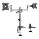 Dual Monitors Premium Articulating Monitor Mount - SH 110C024 (Fits Most 13" ~ 27") - Tuzzut.com Qatar Online Shopping