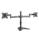 Dual-Monitor Steel Articulating Monitor Mount - SH M0011C (Fits Most 17" ~ 27") - Tuzzut.com Qatar Online Shopping