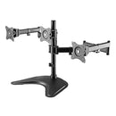 Single Pole Triple-Monitor Aluminium Articulating Monitor Mount Stand - SH 070T036 (Fits Most 13" ~ 27" Screen) - TUZZUT Qatar Online Shopping