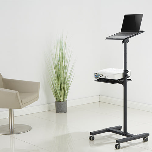 Steel Adjustable Projector & Laptop Trolley - SH TS08 Steel Adjustable Projector & Laptop Trolley - SH TS08
