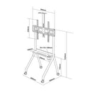 Heavy Duty Mobile TV Cart Stand With Wheels & Holder - DG 115B FS (Fits Most 42″ ~ 86″ Screen, Weight Capacity 80kg) - TUZZUT Qatar Online Shopping