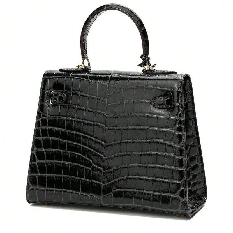 Crocodile Pattern Shoulder Bag L133 - TUZZUT Qatar Online Shopping