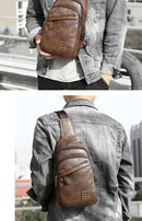 Men's Chest Bag Men's Backpack Casual Crossbody Bag Fashion Shoulder Bag Waistpack  S204961 - TUZZUT Qatar Online Shopping