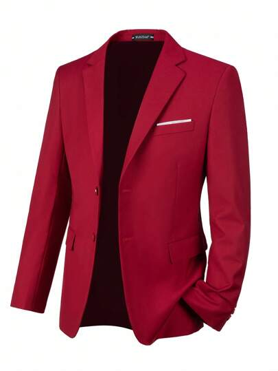Men Suit 3 Pieces Formal Business Solid Tuxedos Blazer with Trousers for Wedding  S809951 - TUZZUT Qatar Online Shopping