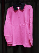 Colorblock Shwal Neck Blend Pink T-Shirt - TUZZUT Qatar Online Shopping