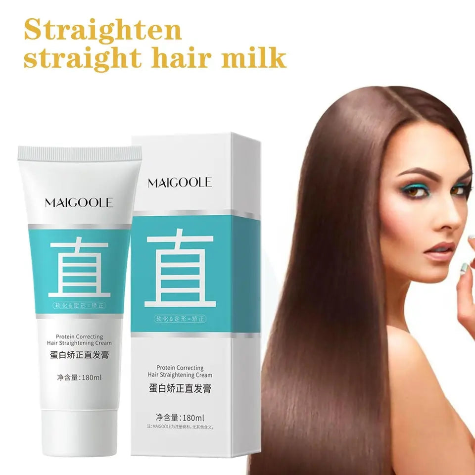 Protein Correcting Hair Straightening Cream Silk & Gloss Hair - 180ml Protein Correcting Hair Straightening Cream Silk & Gloss Hair - 180ml