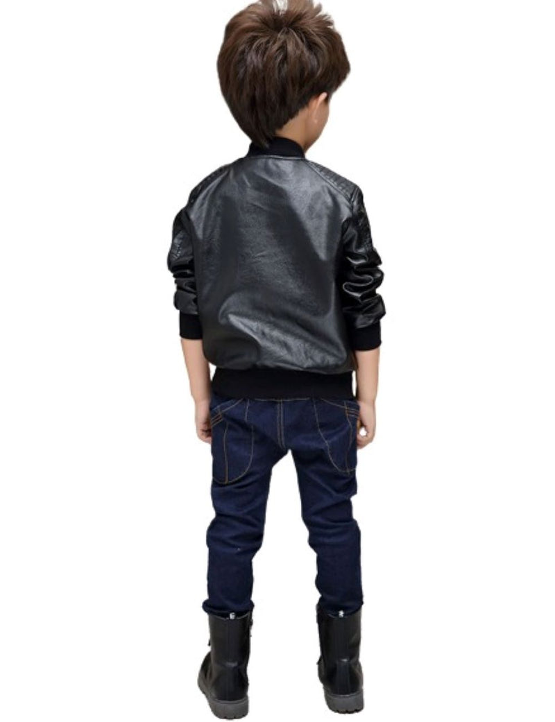 Leather Jacket Perfect for all seasons For Kids 18-24M 20452464 - Tuzzut.com Qatar Online Shopping