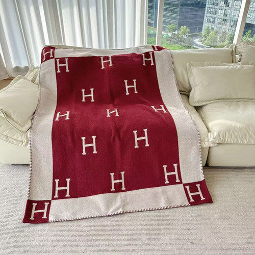 Wool Cashmere Avalon Blanket BL1003 - TUZZUT Qatar Online Shopping