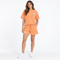 Ladies Short-Sleeve T-Shirt and Shorts Set T-142