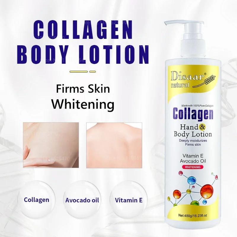 Collagen Body Lotion Skin Lightening Cream Body Care 480g - TUZZUT Qatar Online Shopping