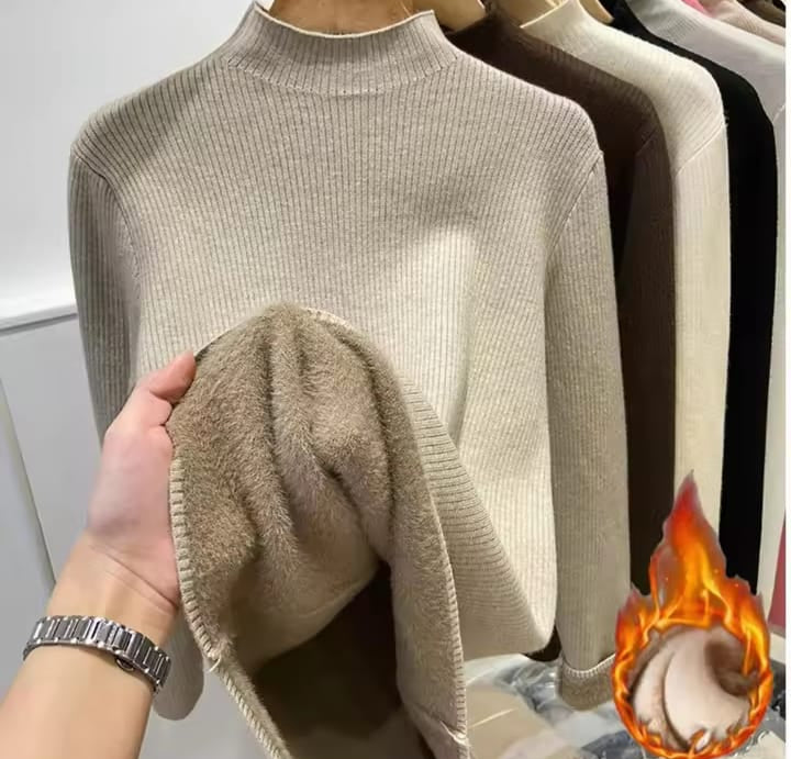Women's Turtleneck Sweater Slim Tops B165584 Women's Turtleneck Sweater Slim Tops B165584