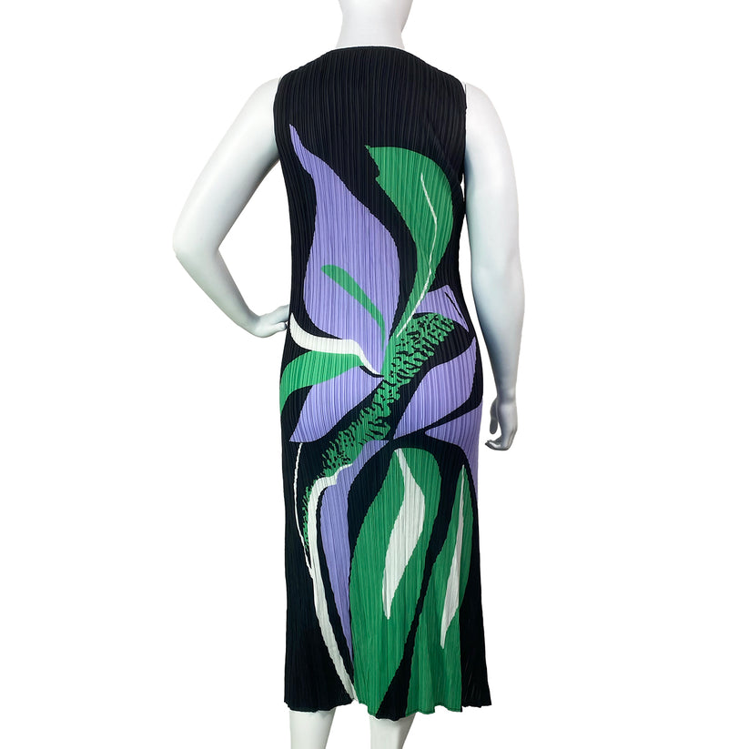 Masterpiece Tropical Blue Flower Maxi Dress A-M10 Masterpiece Tropical Blue Flower Maxi Dress A-M10