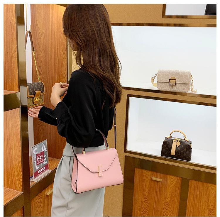 Luxury Women Handbag New Fashion Quality Genuine Leather Large Capacity Trends Crossbody Bags S4608045 - Tuzzut.com Qatar Online Shopping