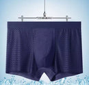 Comfortable Mesh Breathable Boxer Briefs Home Use Hotel Stay Home Sleepwear 115900 - TUZZUT Qatar Online Shopping