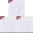 Solid Color Sexy Women's Panties High Waist Womens Underwear   491614 - TUZZUT Qatar Online Shopping