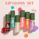 AVOCADO Lip Care Oil Transparent Lip Oil Glitter Colorless Lipgloss - Tuzzut.com Qatar Online Shopping