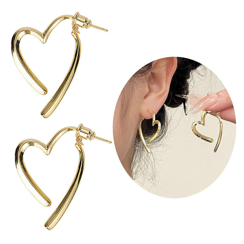 Exquisite Heart Earrings 1036