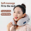 U-Shaped Neck Massage Pillow - Tuzzut.com Qatar Online Shopping