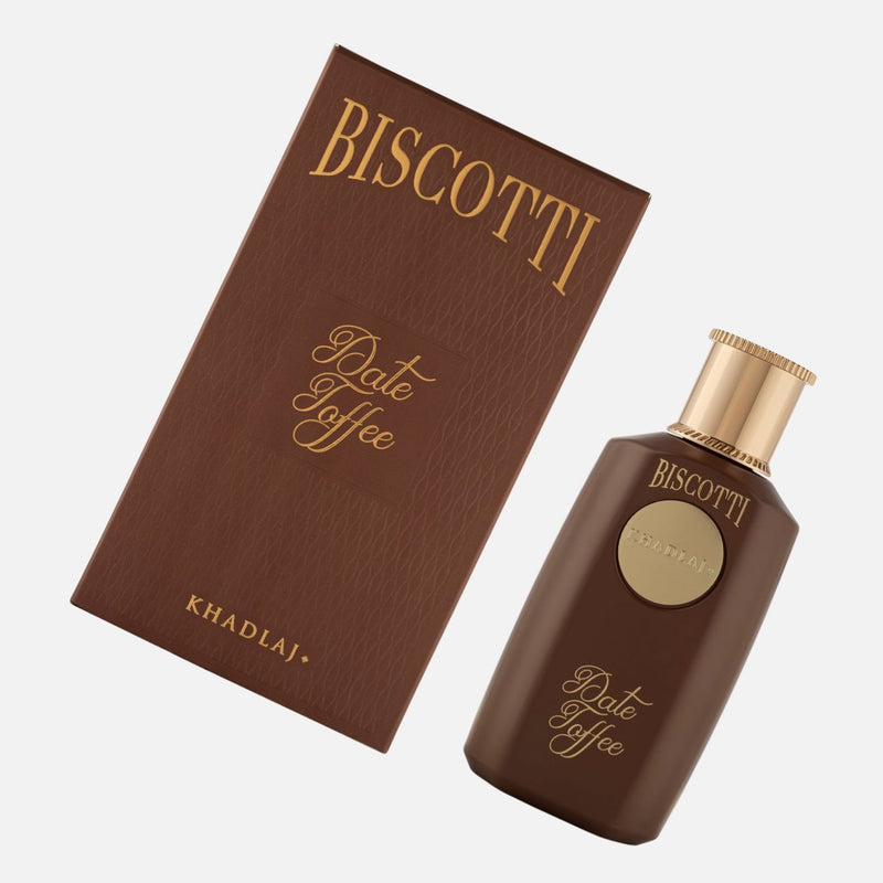 Khadlaj Biscotti Date Toffee Extrait De Parfum 100 - ML - TUZZUT Qatar Online Shopping