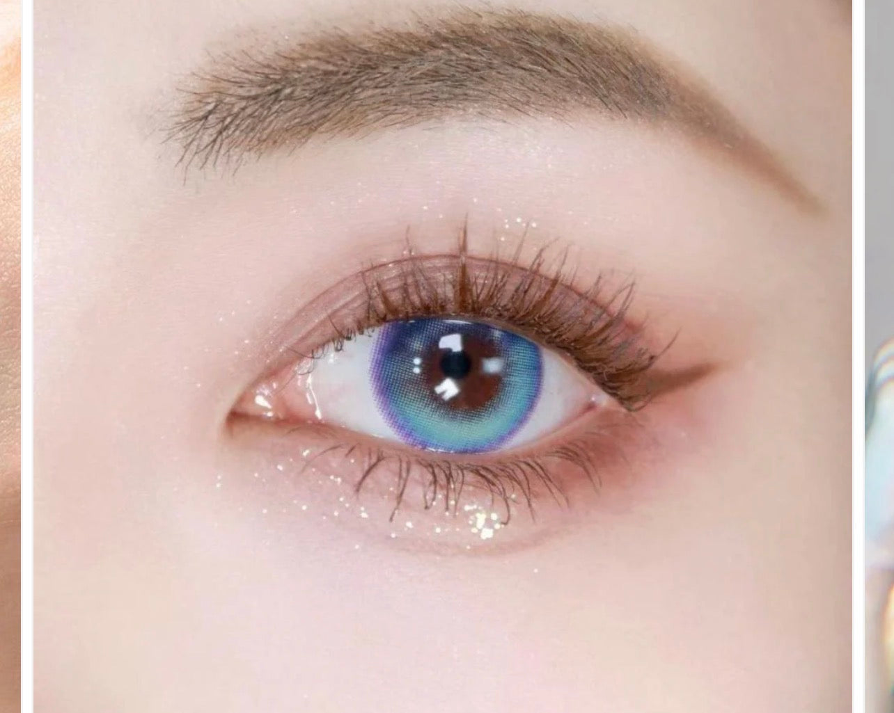 JeweLens Comic-Blue Contact Lenses for Eyes (1 Pair) JeweLens Comic-Blue Contact Lenses for Eyes (1 Pair)