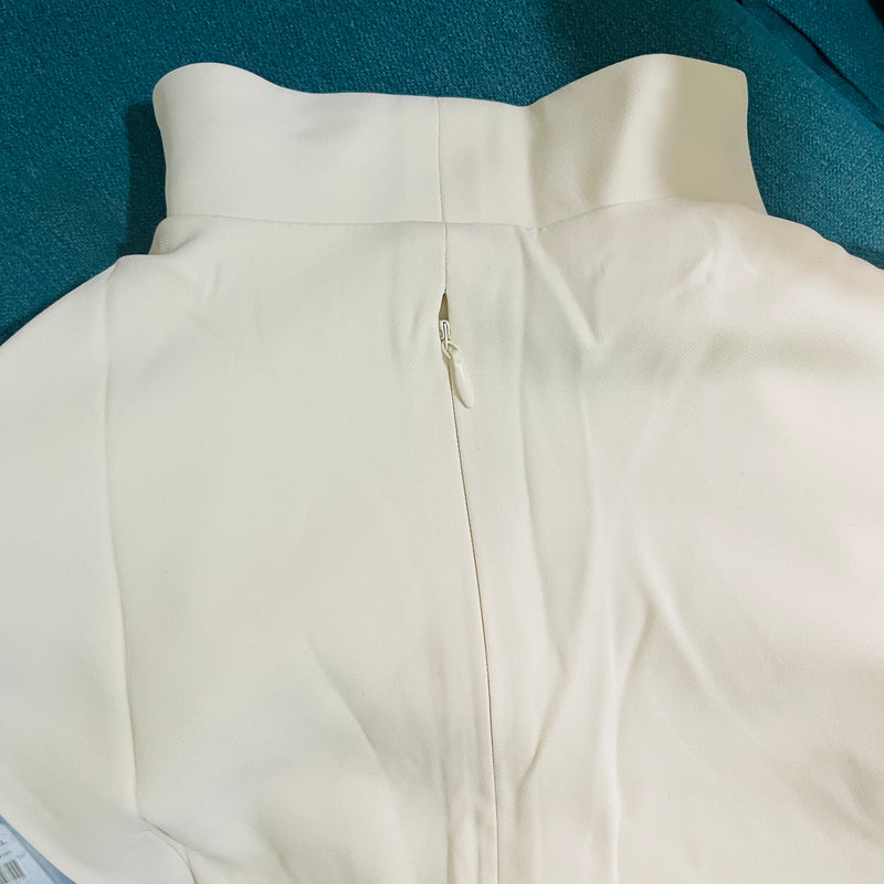 Modern Style Jersey Button Straight V-neck Long Sleeves Dress S5088094 - TUZZUT Qatar Online Shopping