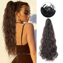 Synthetic Long Curly Ponytail Claw Clip-In Pony Tail False Hair  Extension - oy13 - TUZZUT Qatar Online Shopping