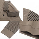 Men's Lapel 2-Piece Long Sleeve Pullover Sweater S3038761 - TUZZUT Qatar Online Shopping