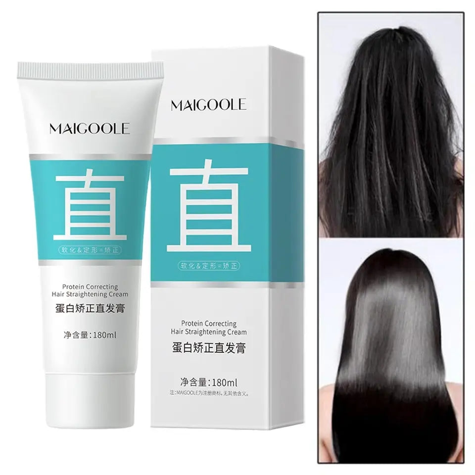 Protein Correcting Hair Straightening Cream Silk & Gloss Hair - 180ml