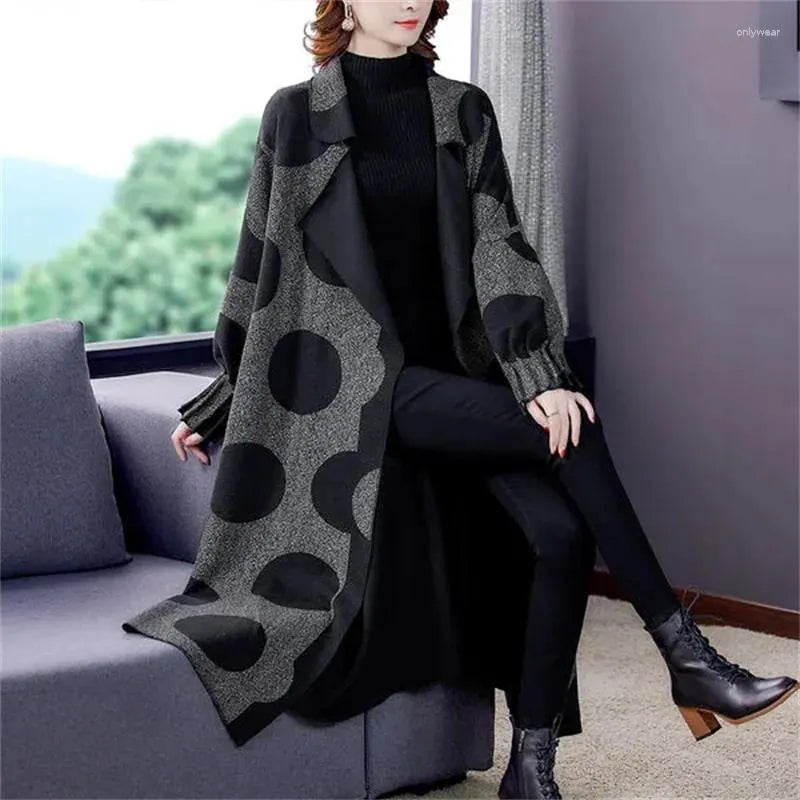 Women's Long Trench Coat WAB0099J