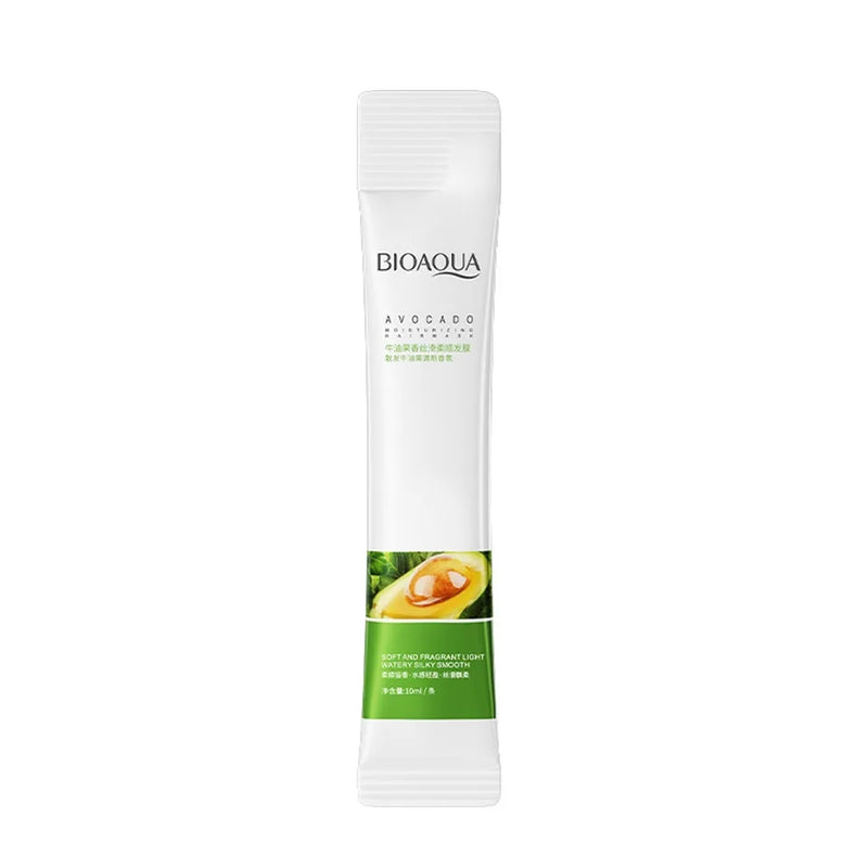10 ml x 20 pcs Moisturizing hair mask bioaqua with avocado extract avocado moisturizing hair mask,