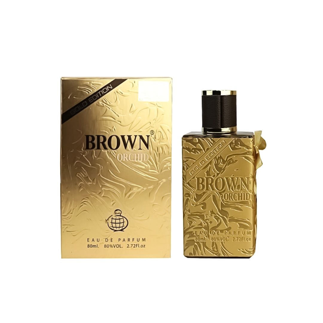 Brown Orchid Gold EDP Perfume 80ml by Fragrance World Brown Orchid Gold EDP Perfume 80ml by Fragrance World