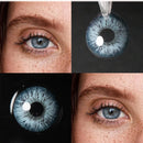 Unibling Flirting Blue  Contact Lenses for Eyes (1 Pair) - TUZZUT Qatar Online Shopping