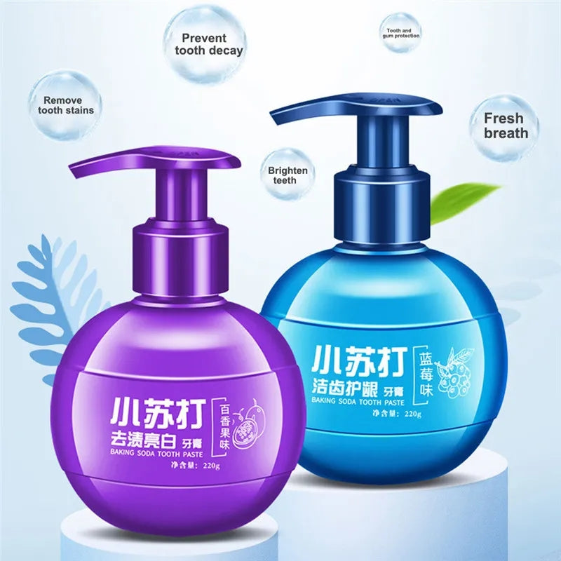 220g Instant Clean Intensive Stain Removal Whitening Toothpaste 220g 220g Instant Clean Intensive Stain Removal Whitening Toothpaste 220g