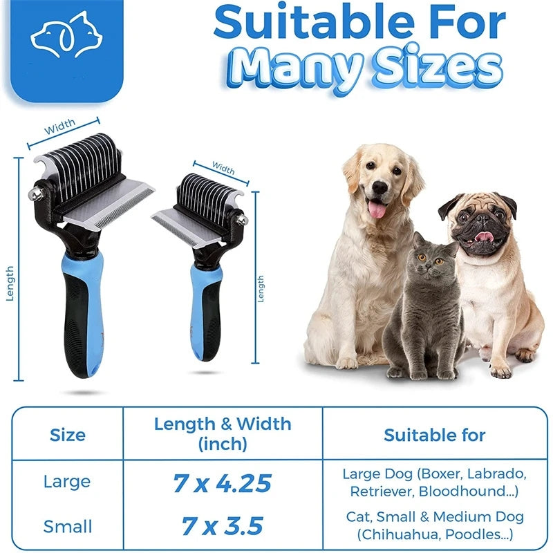 2 in 1 Professional Pet Grooming Tool 2 in 1 Professional Pet Grooming Tool
