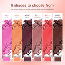 Embossed Blush Silky Matte Blush Palette Long Lasting Makeup Palette 498863 - TUZZUT Qatar Online Shopping