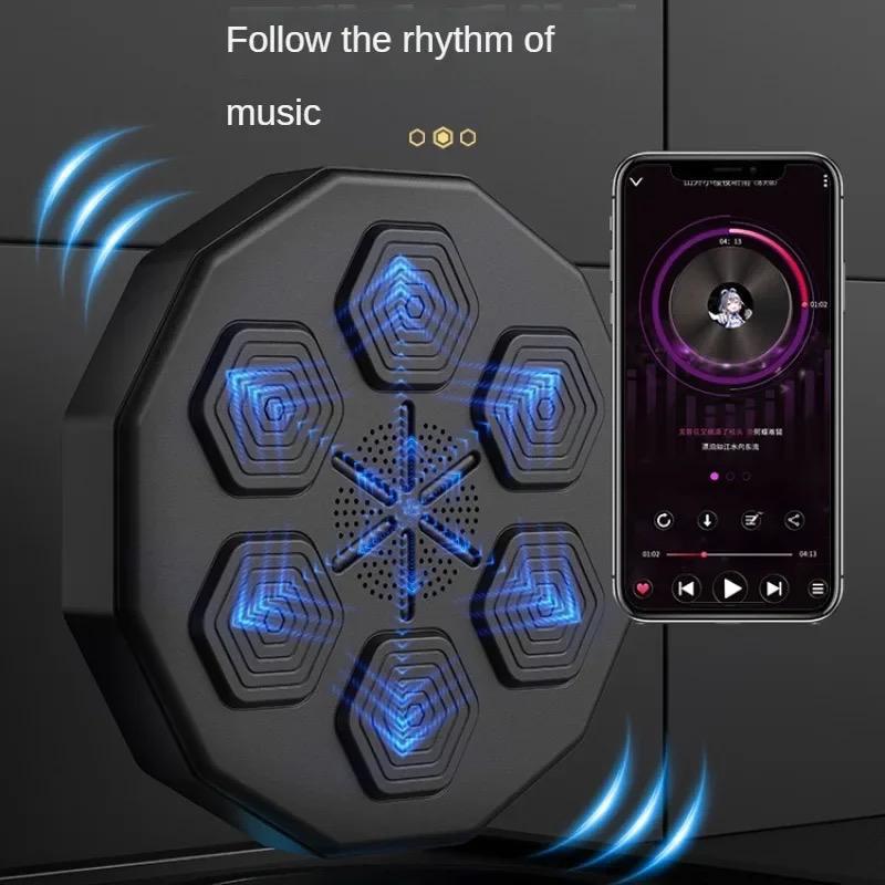 Wall Mounted Dummy Musical Light Training Punch Kick Machine Wall Mounted Dummy Musical Light Training Punch Kick Machine