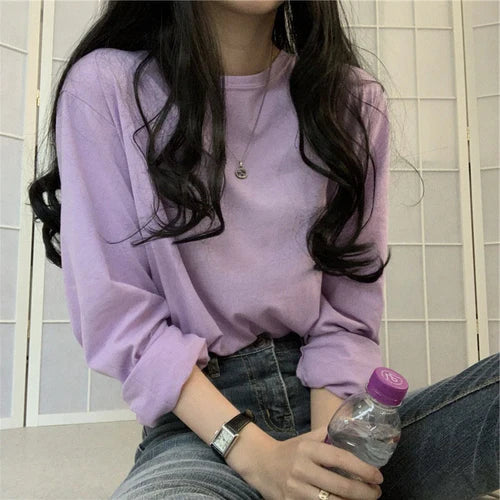 Women's Long Sleeve T-Shirts 385312 L