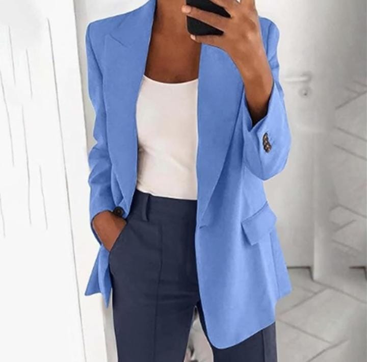 Women's Suit Long Sleeve Jacket     B55810 - TUZZUT Qatar Online Shopping