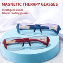 Vintage Reading Glasses Double Light Reading Far and Near Reading Glasses S107359 - TUZZUT Qatar Online Shopping