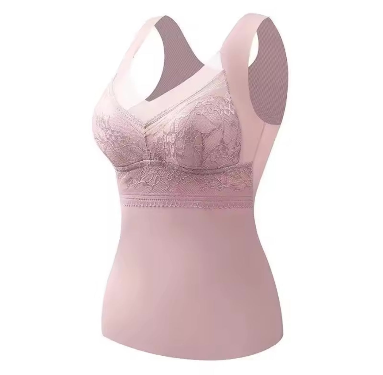 Summer Thin Ice Silk Women's Vest Integrated with Chest Pad Bra WB15 Summer Thin Ice Silk Women's Vest Integrated with Chest Pad Bra WB15