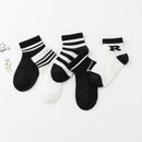 5 Pairs Boys/Girls Calf Socks  597221 - TUZZUT Qatar Online Shopping