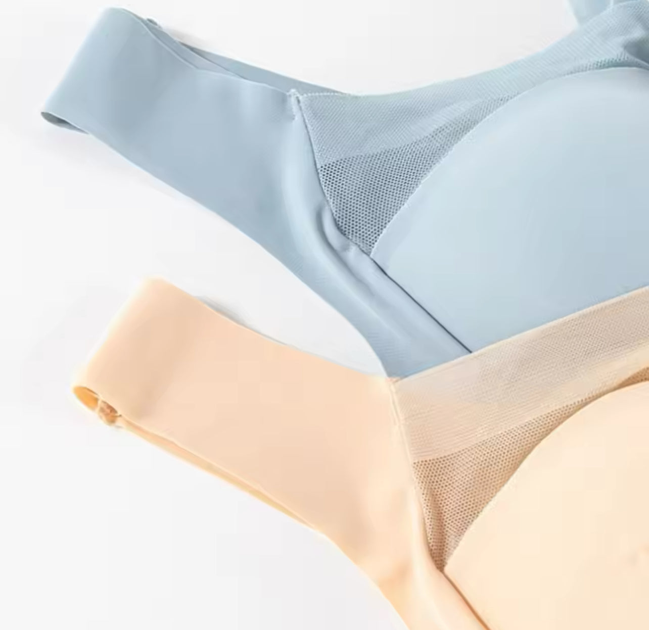Comfortable Ice Silk Wireless Deep V Bra 35228-46440 Comfortable Ice Silk Wireless Deep V Bra 35228-46440