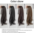 Woman Wig Synthetic Long Straight Ponytail Bandage Hair Tail Extensions-mod26 WB001 - TUZZUT Qatar Online Shopping
