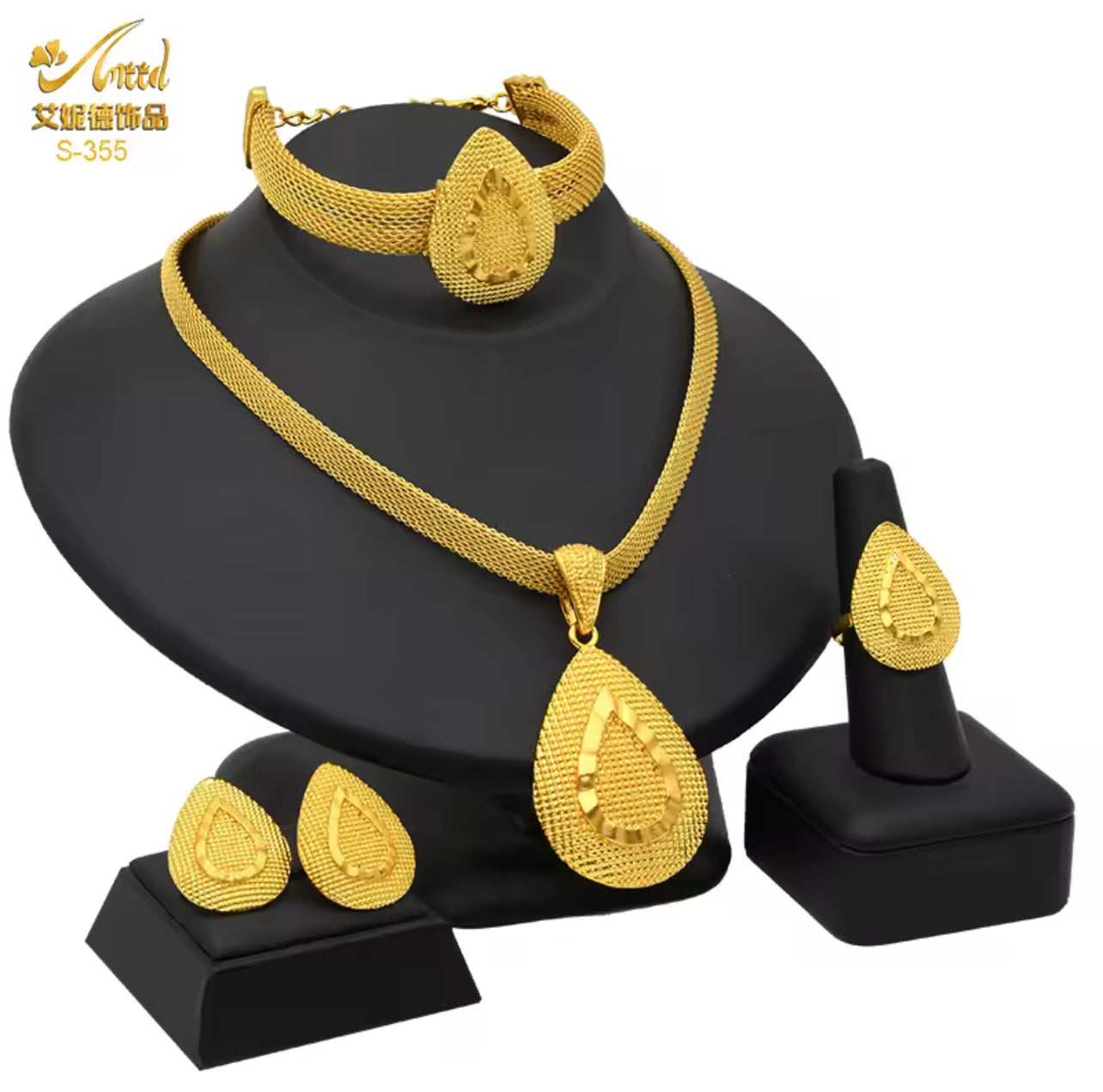Nigeria Dubai Gold Color Fine Flowers Jewelry Sets S4469557 Nigeria Dubai Gold Color Fine Flowers Jewelry Sets S4469557