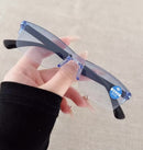 Smart Automatic Zoom Eyeglasses Anti-Blue Light Reading Glasses S1049262 - TUZZUT Qatar Online Shopping