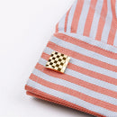 Premium gold Cufflinks brand new fashion jewelry XK19S00 - TUZZUT Qatar Online Shopping